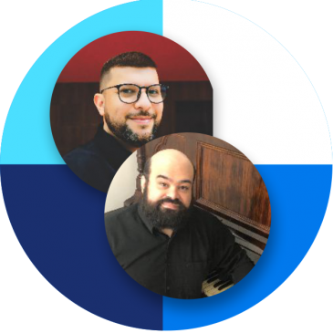 Conheça o Regente e o Pianista do Coral